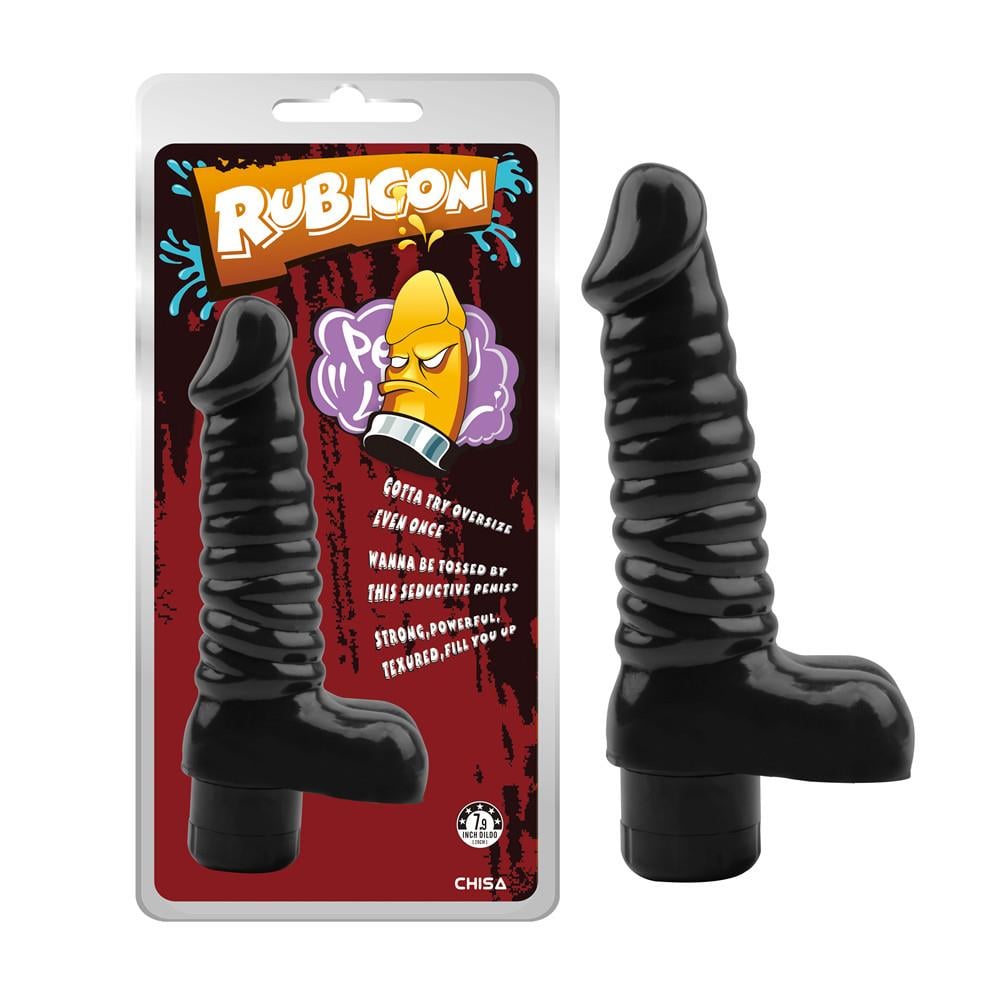 Rubicon Gerçekçi Zenci Vibratör - 19Cm