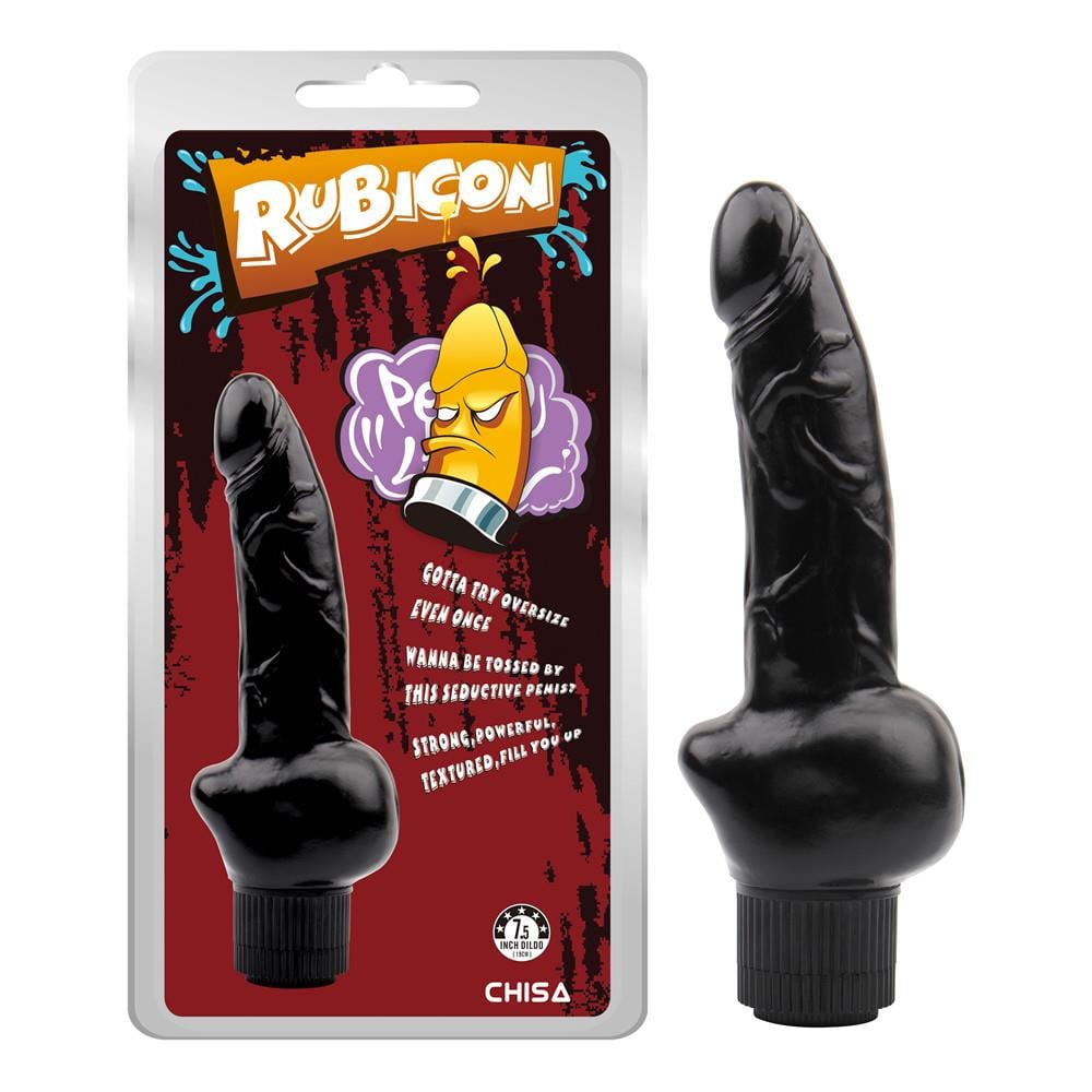 Rubicon Gerçekçi Zenci Vibratör - 19Cm