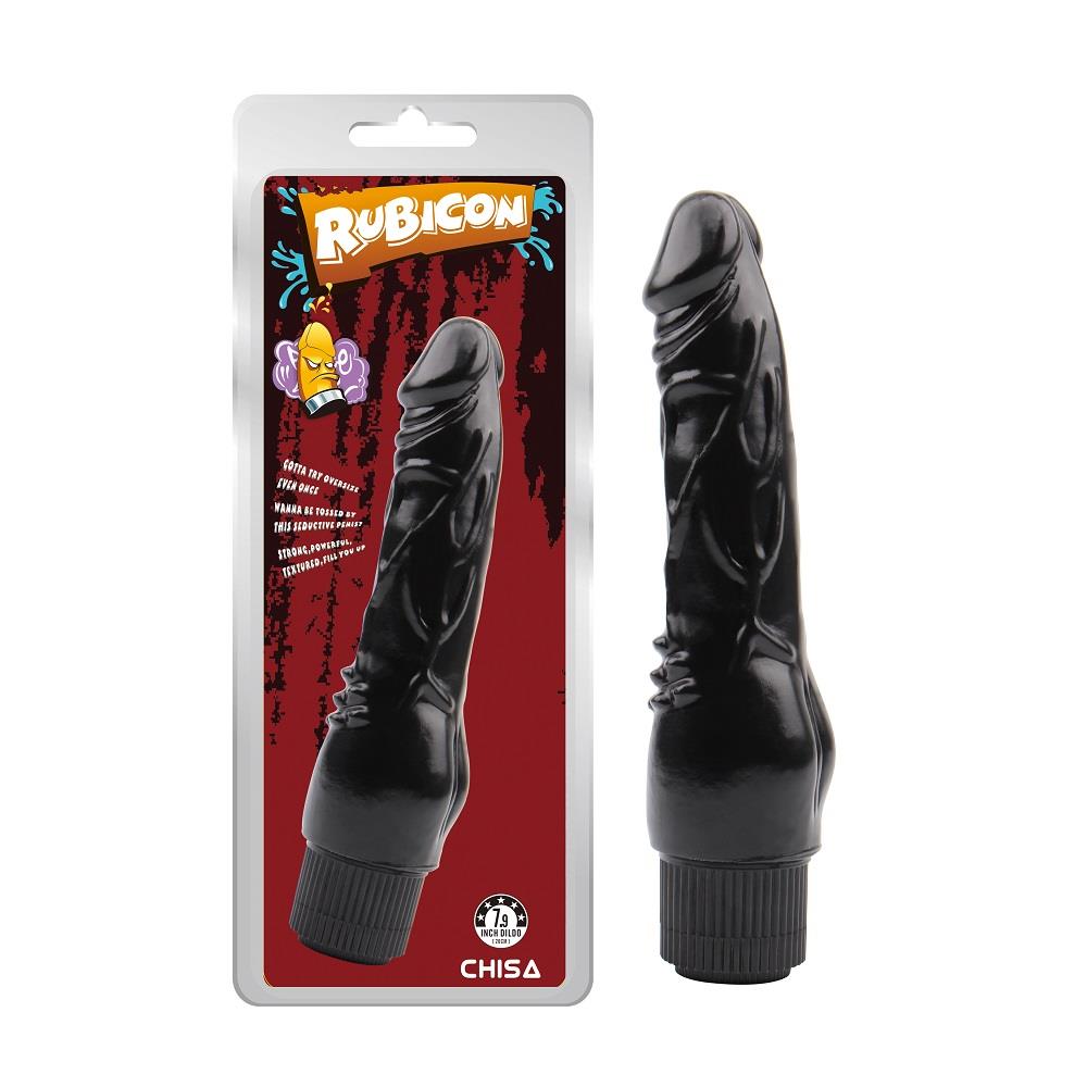 Rubicon Gerçekçi Zenci Vibratör - 19Cm