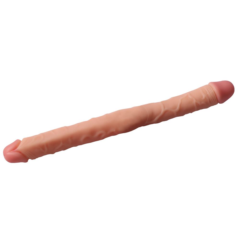 Shequ Harold 44 Cm Çift Taraflı Ten Rengi Unisex Penis