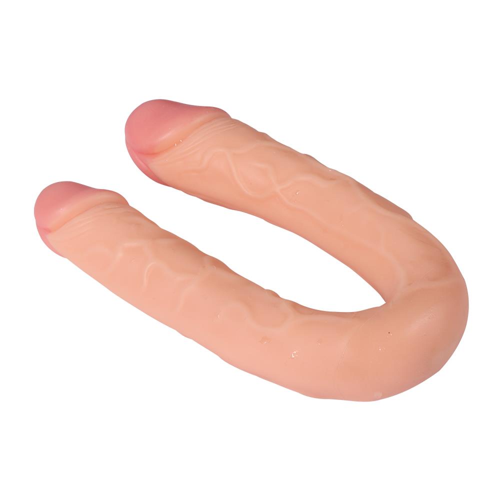 Shequ Harold 44 Cm Çift Taraflı Ten Rengi Unisex Penis