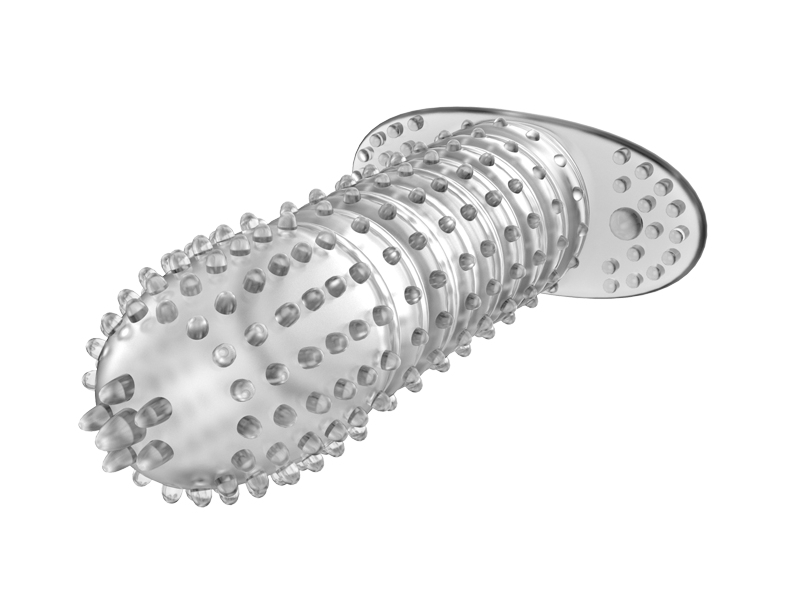 Silikon Penis Kılıfı Uzatmalı Prezervatif Klitoris Temaslı Dildo