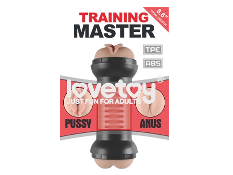 Traning Master Özel Dokulu Realistik Çift Taraflı Vajina Anal 