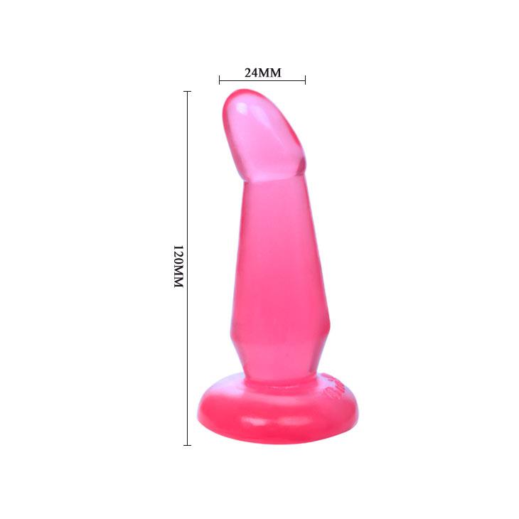 Vantuzlu 13 Cm Anal Penis Dildo Anal Açıcı Alıştırıcı Plug Tıkaç