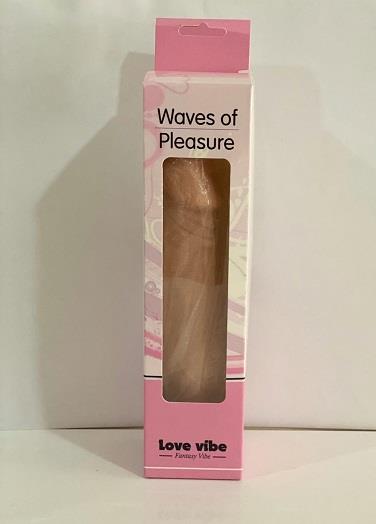 Waves Titreşimli 19 Cm Süper Realistik Ten Rengi Vibratör