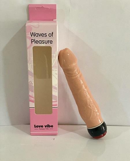 Waves Titreşimli 19 Cm Süper Realistik Ten Rengi Vibratör