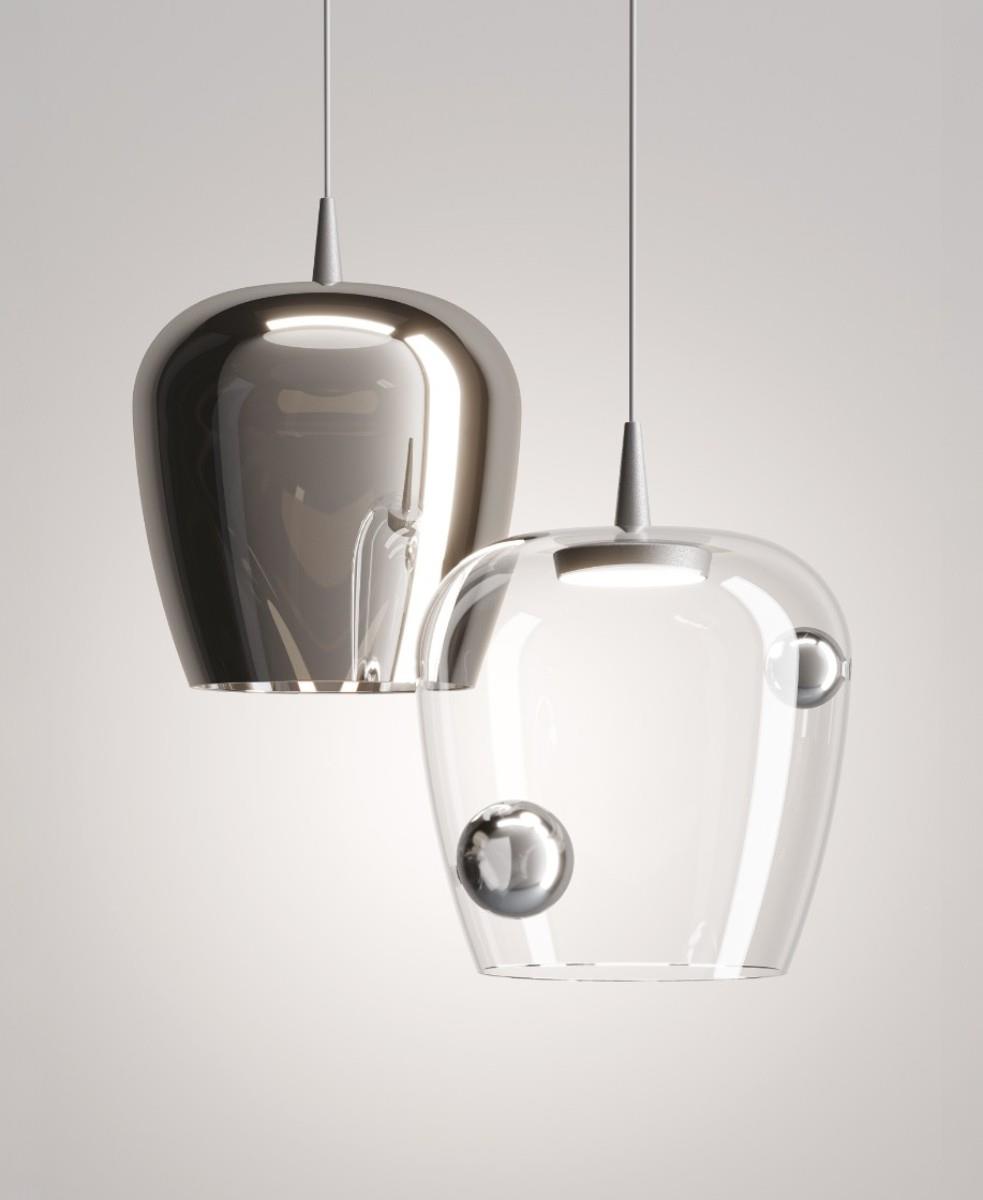 Bilia Gümüş Rengi Büyük Boy Sarkıt