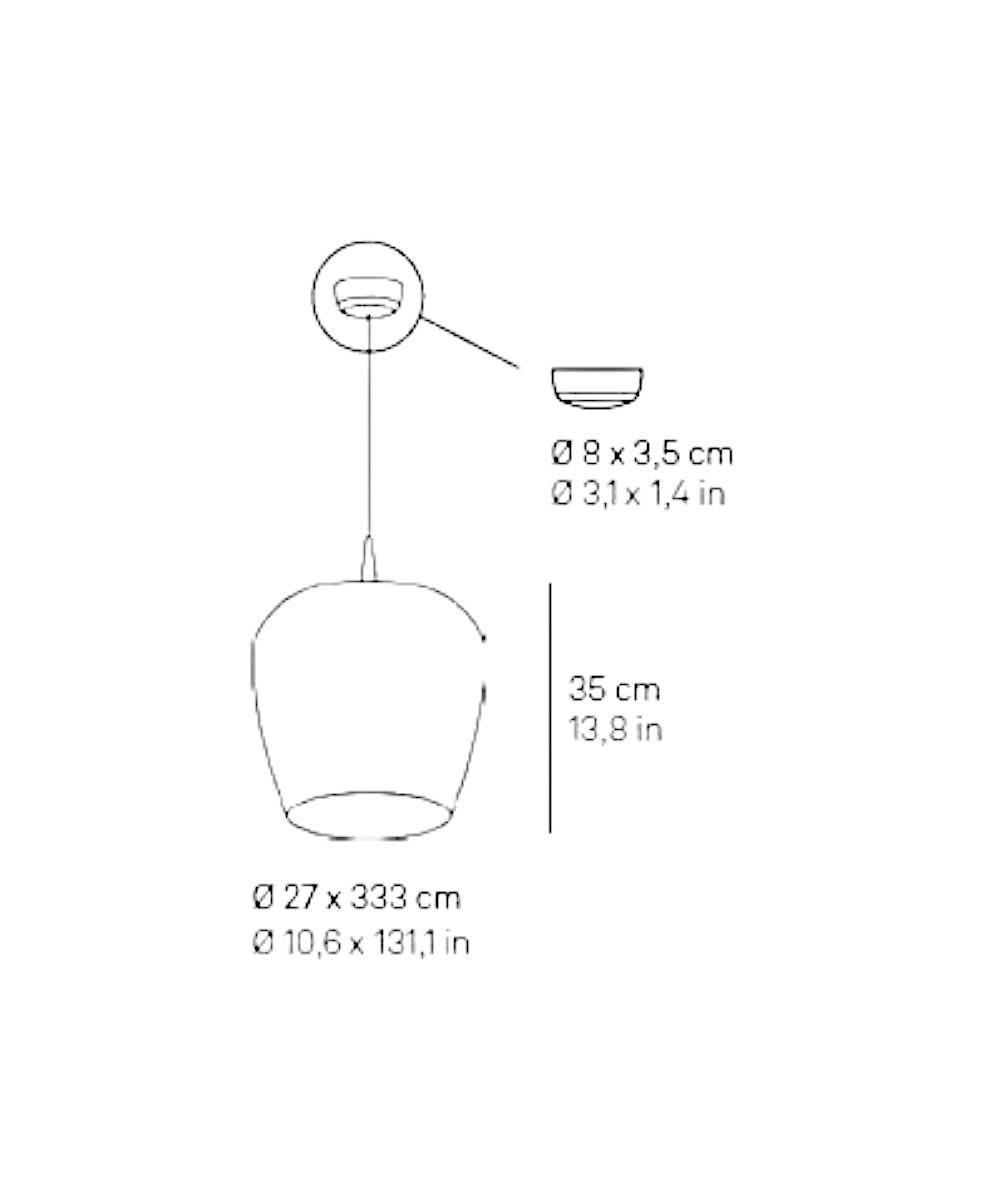 Bilia Gümüş Rengi Büyük Boy Sarkıt