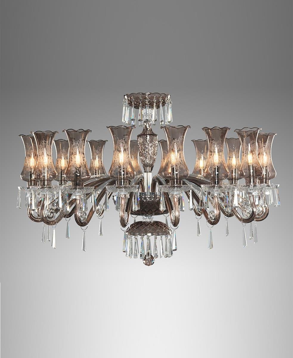 BRATISLAVA 16 KOLLU BOHEMIA KRİSTALİ AVİZE