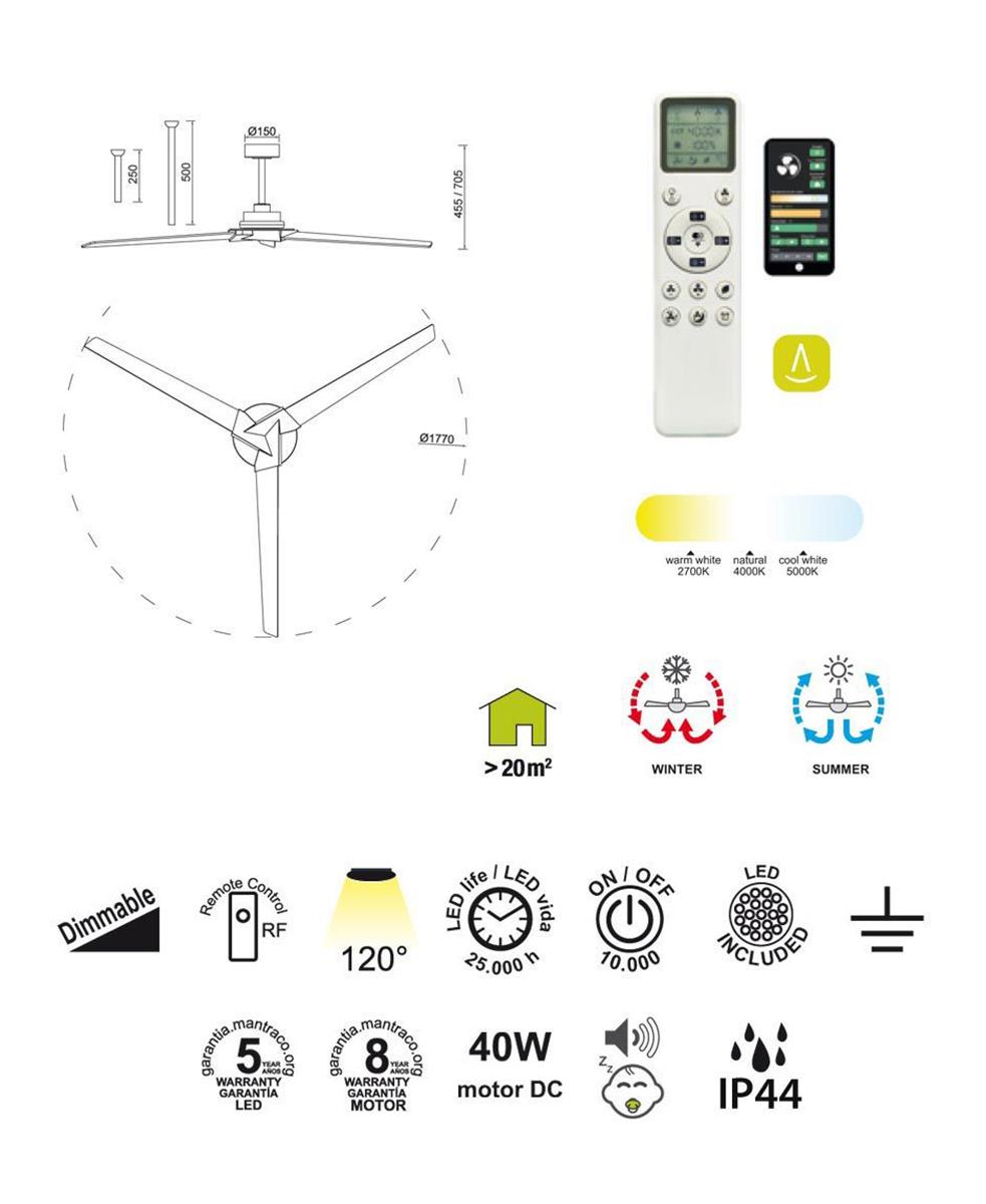 BRISA VANTİLATÖR / FAN - 177 cm
