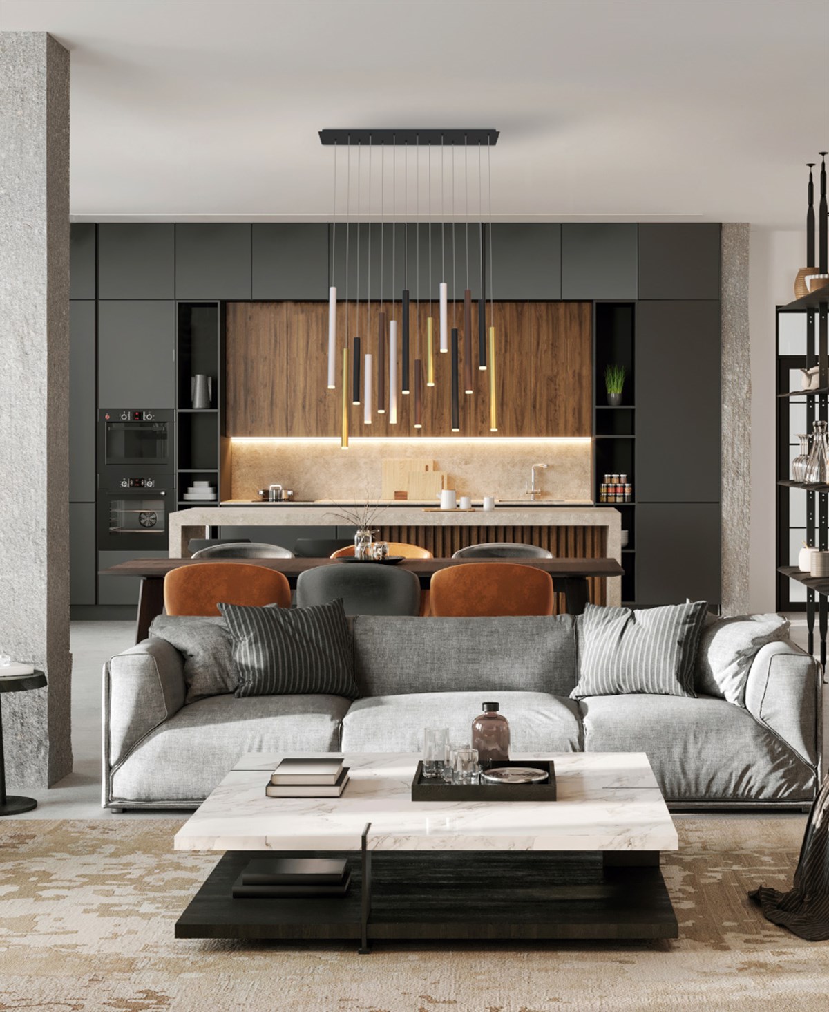 CALA 14L DİKDÖRTGEN AVİZE