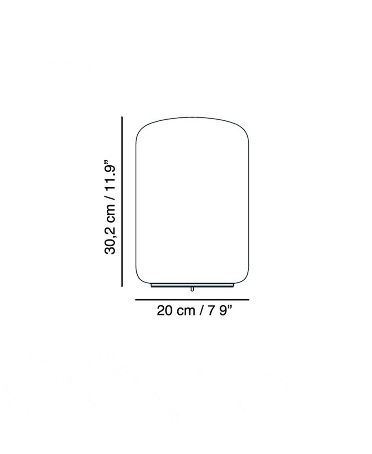 CAPSULE 30 ALABASTER MERMER MASA LAMBASI