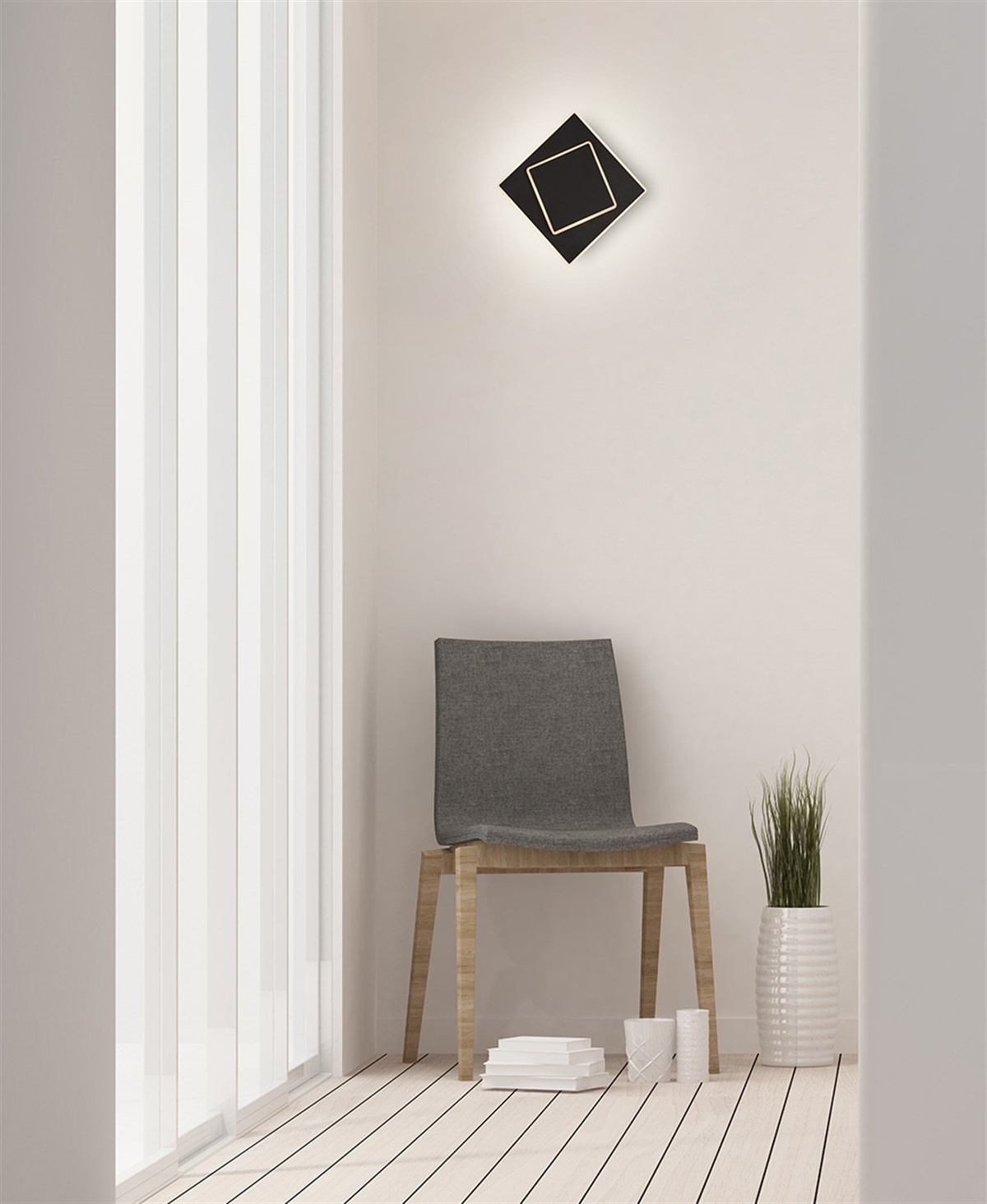 DAKLA SİYAH APLİK / PLAFONYER