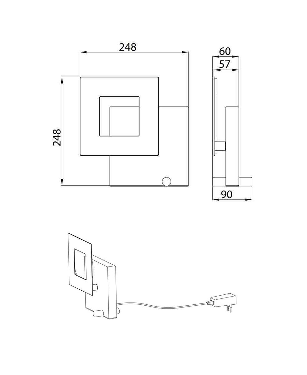 DALIA BEYAZ MERMER GÖRÜNÜMLÜ METAL MASA LAMBASI