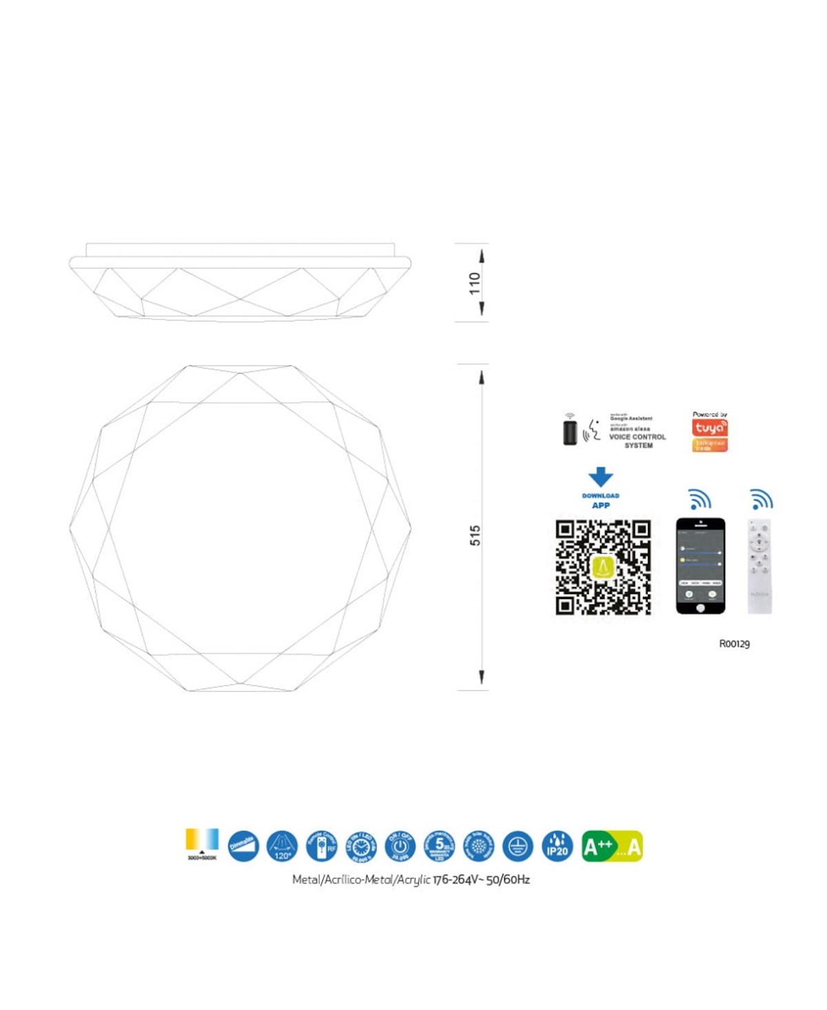 DIAMANTE BÜYÜK PLAFONYER