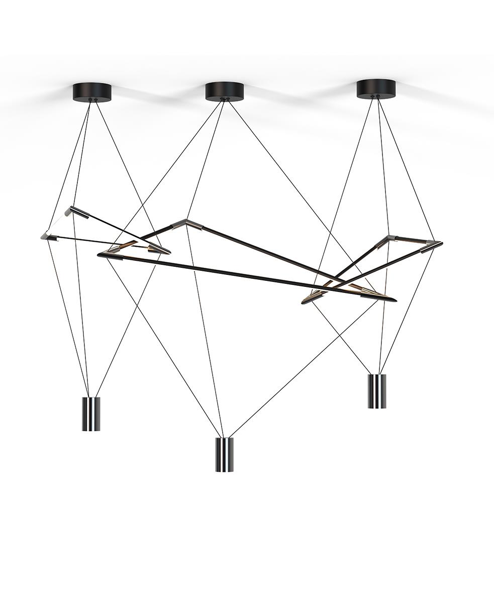 ELECTRA KÜÇÜK BOY SİYAH KROM SARKIT