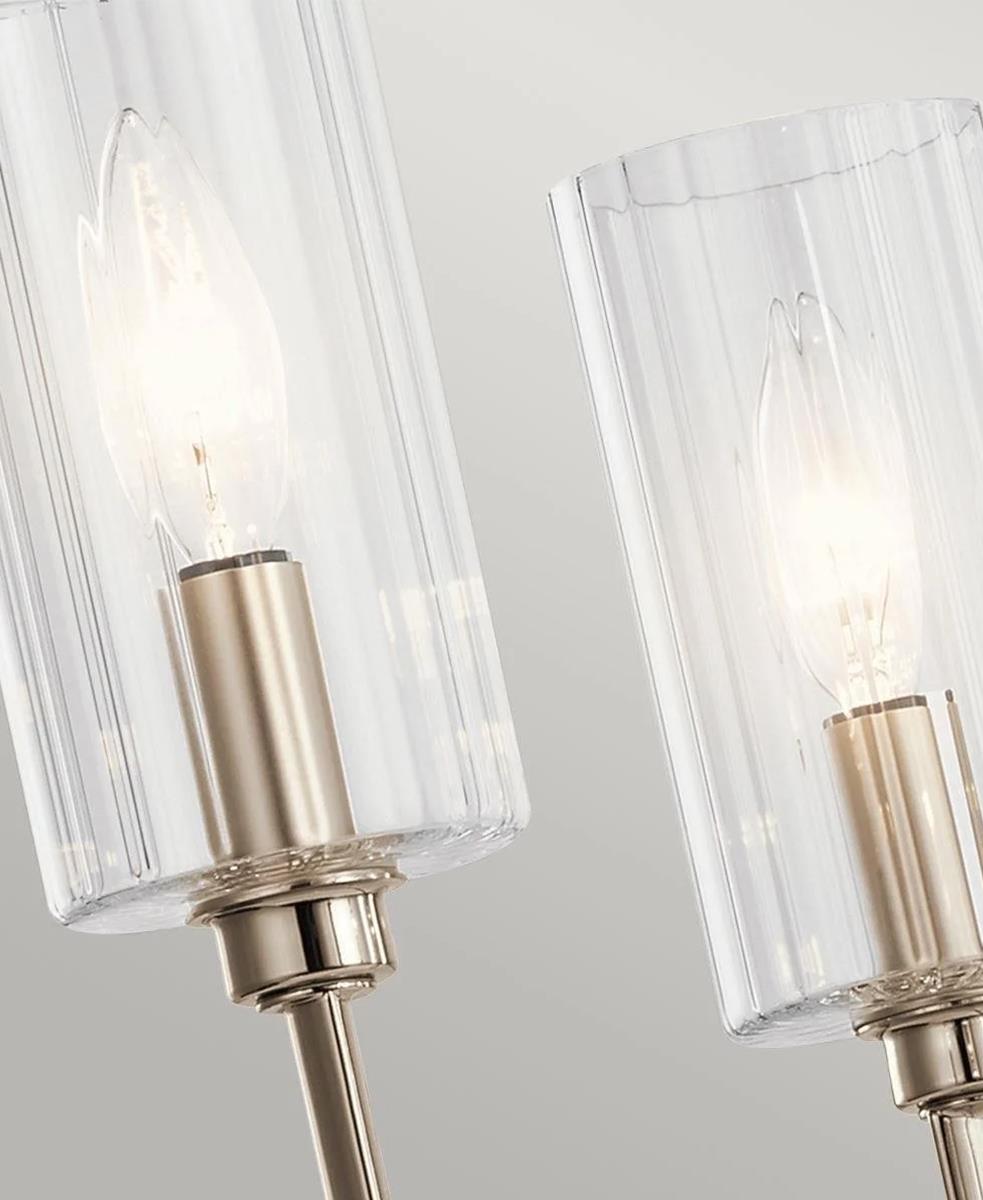 KIMROSE 6 KOLLU NİKEL AVİZE