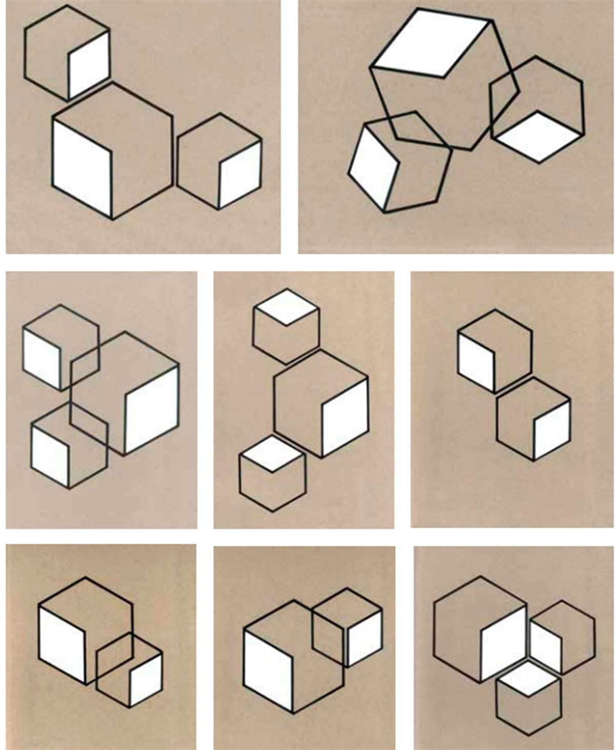 KUBICK KÜÇÜK BOY BEYAZ APLİK/PLAFONYER