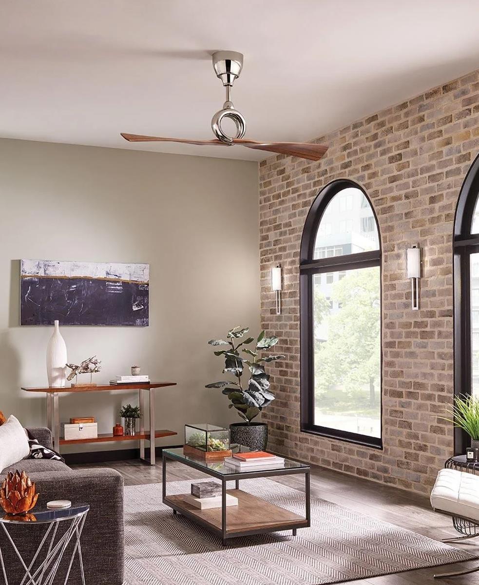 LINK AHŞAP NİKEL TAVAN FANI