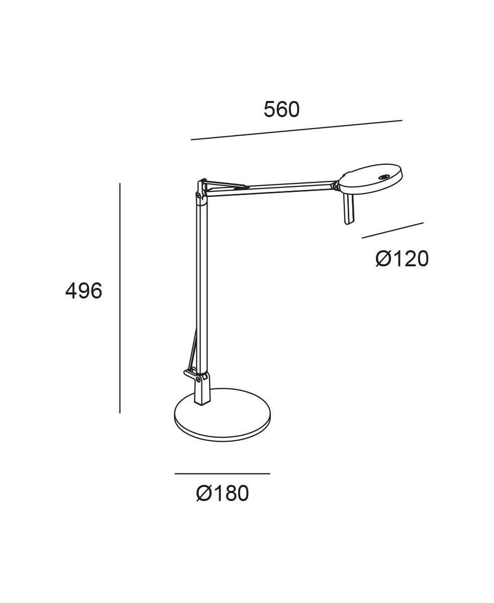 Maca Beyaz Led Okuma Lambası