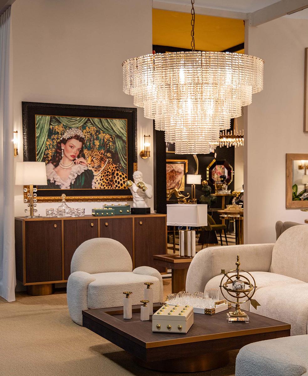 Malia 102 cm Cam Avize