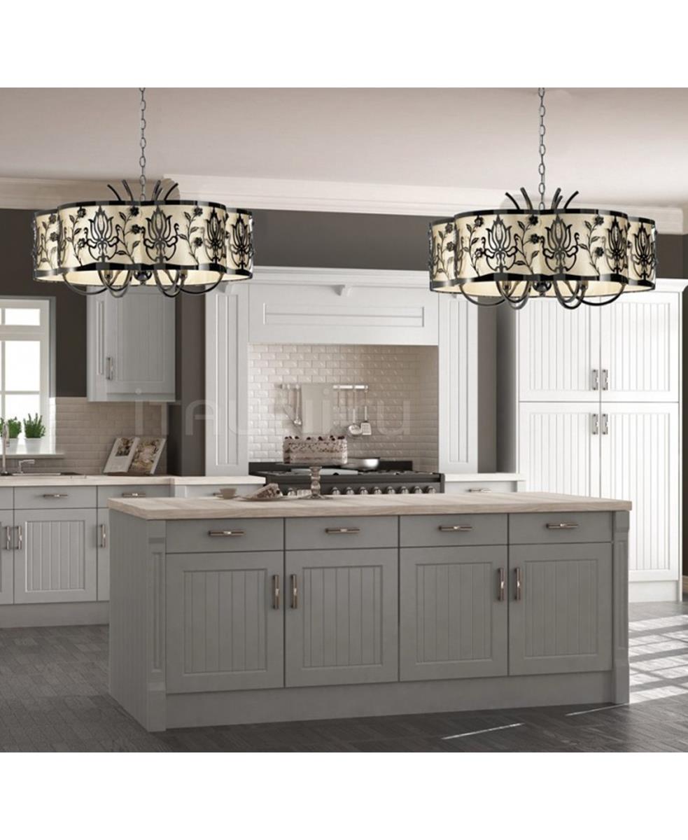 MARGOT SİYAH NİKEL AVİZE