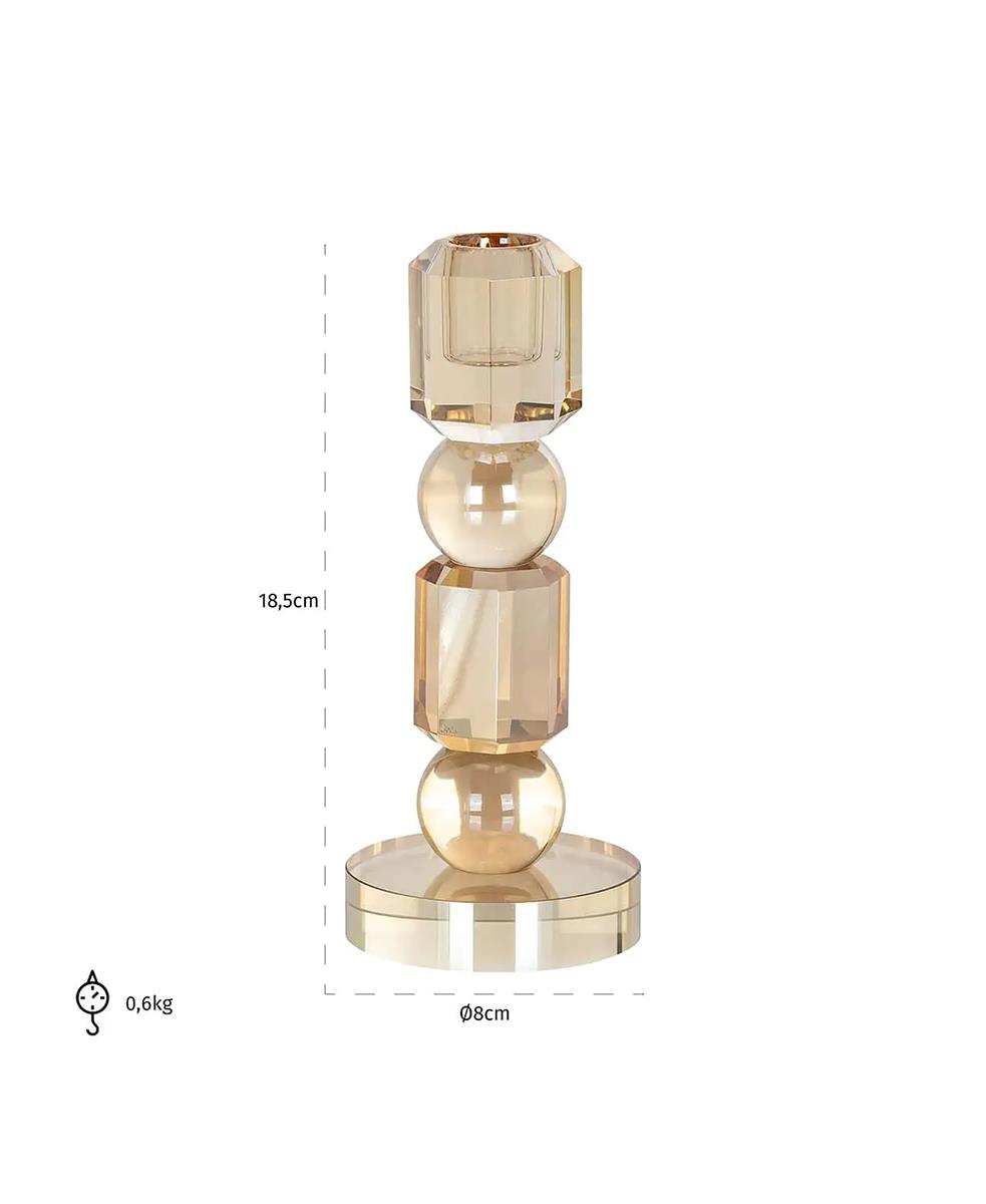 Meral Küçük Boy Şamdan