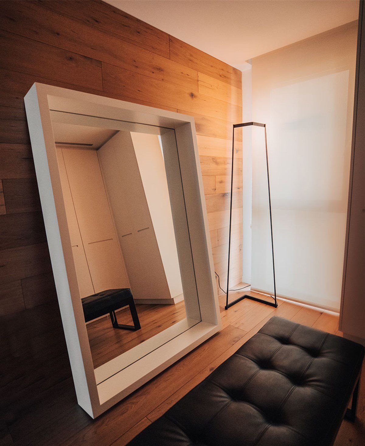 MINIMAL SİYAH LAMBADER