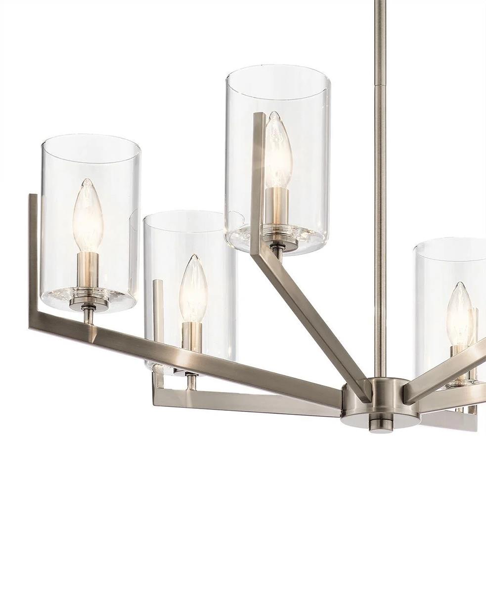 NYE MAT NİKEL 6 KOLLU AVİZE