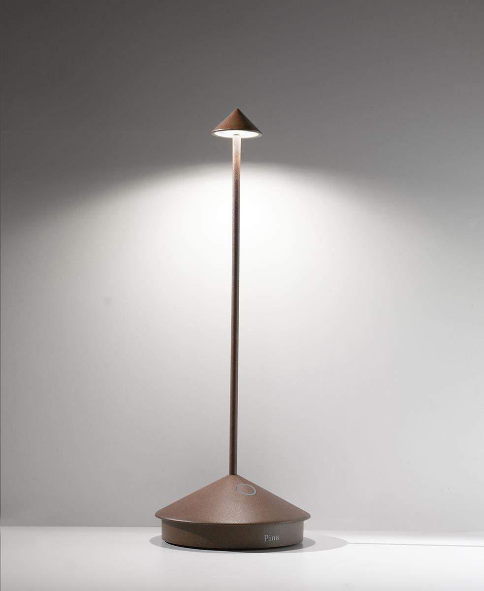 Pina Pro Şarjlı Masa Lambası - Kiremit