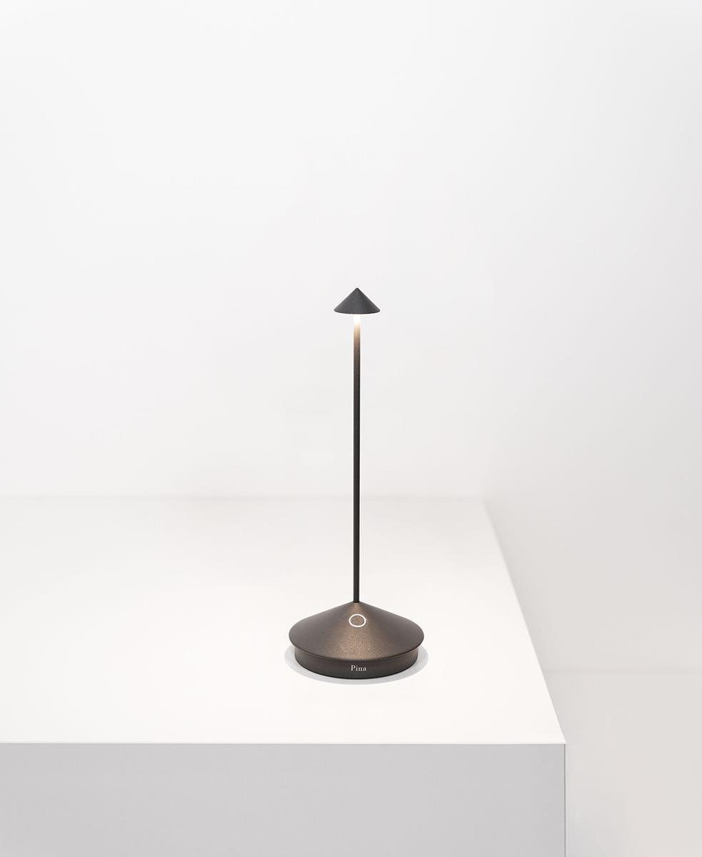 Pina Pro Şarjlı Masa Lambası - Koyu Gri
