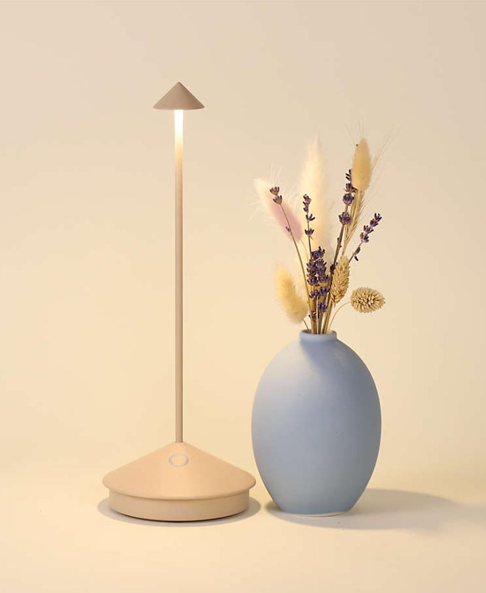 Pina Pro Şarjlı Masa Lambası - Kum Rengi