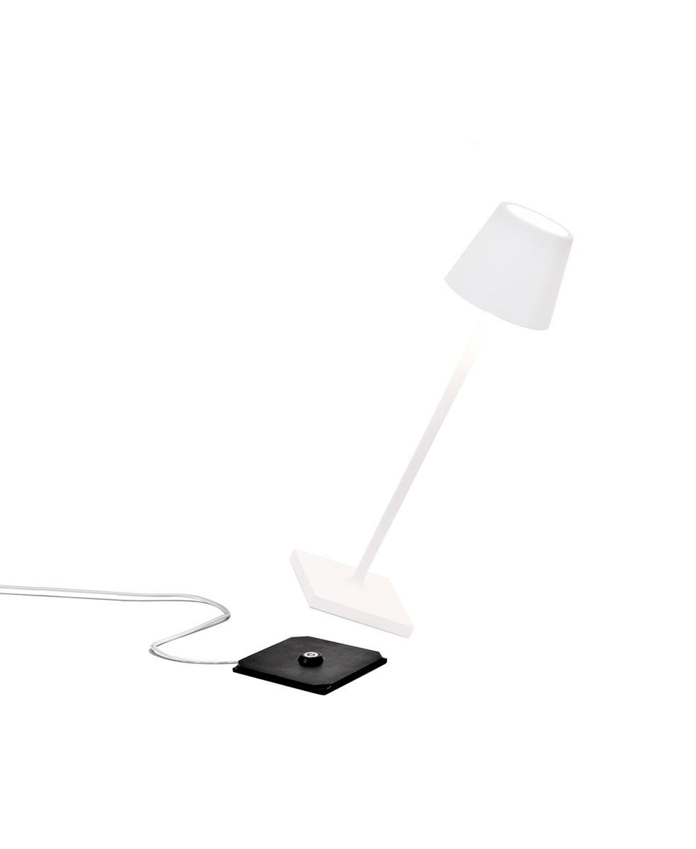 Poldina Micro Şarjlı Masa Lambası - Beyaz