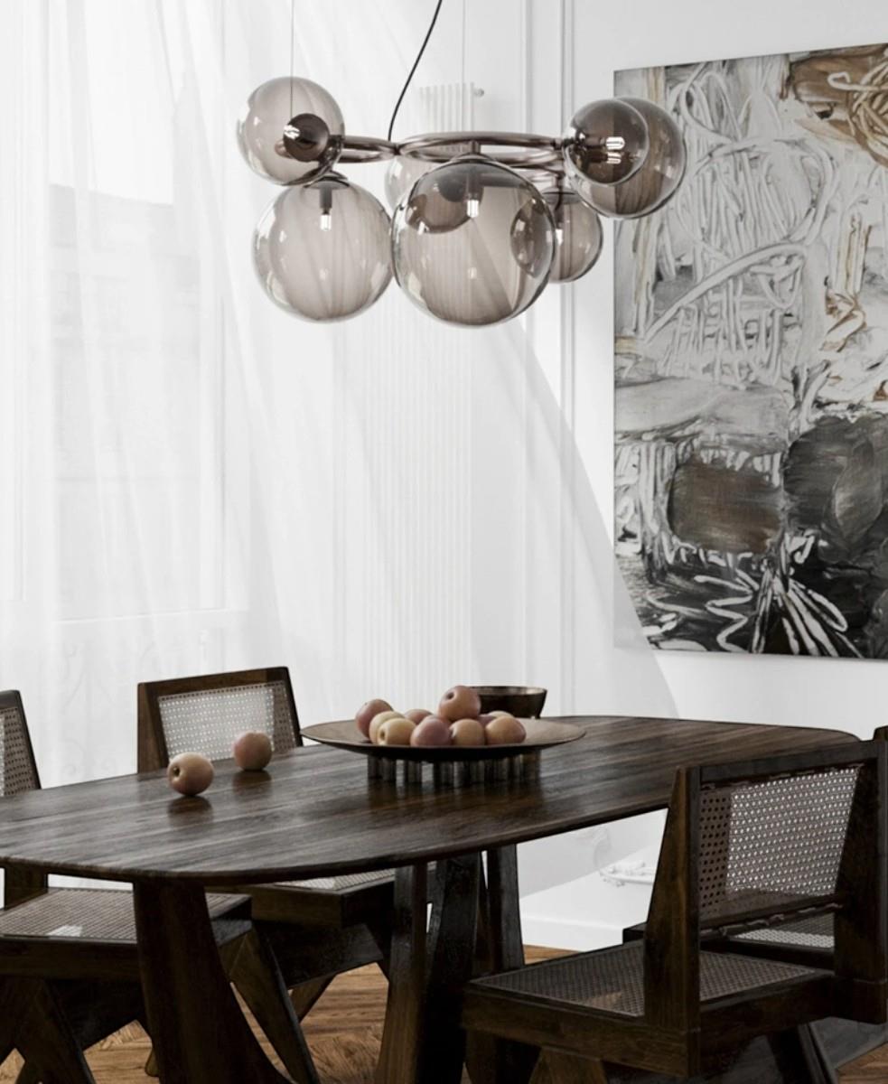 Puppet Ring 7 Füme Avize