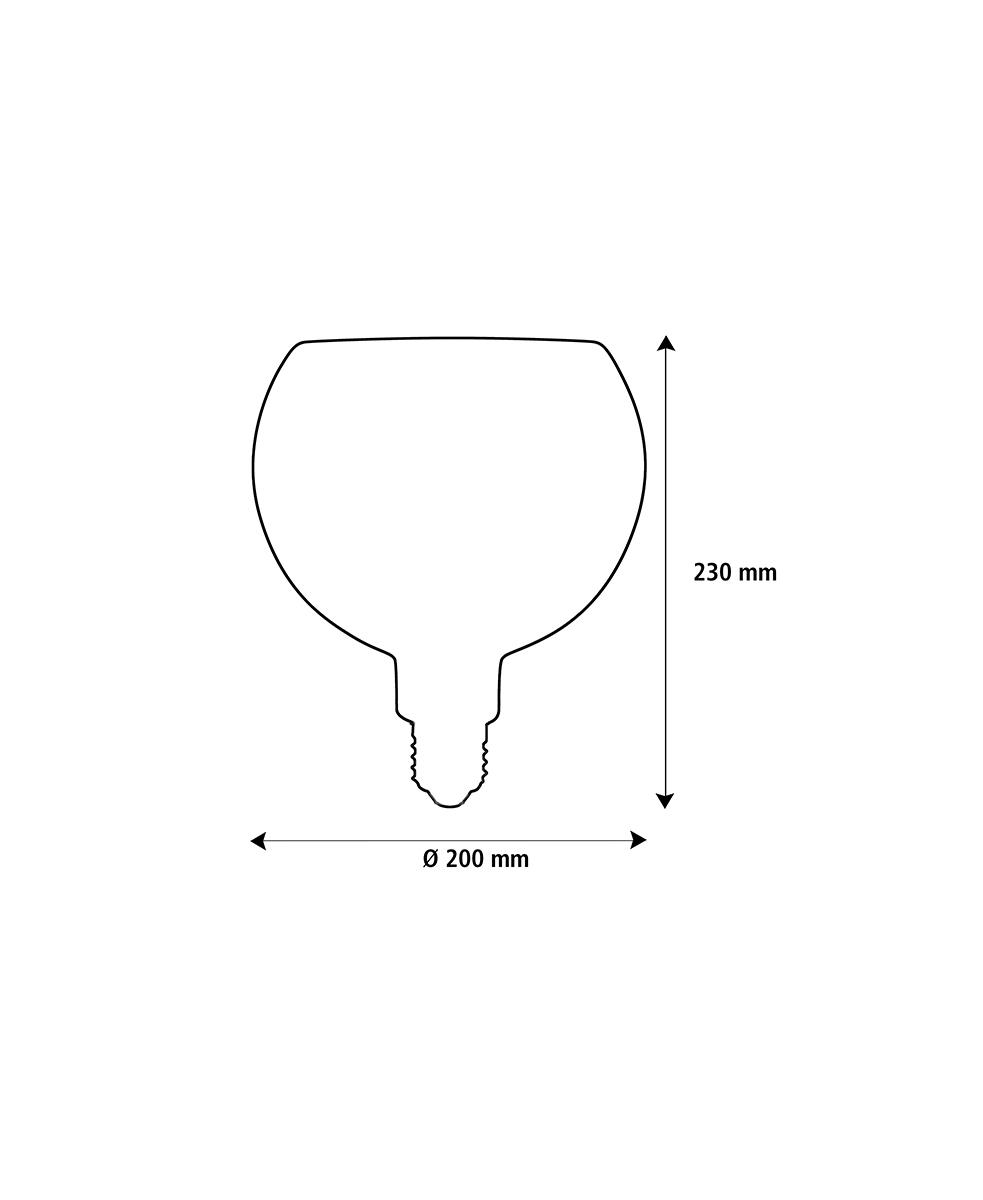 Segula Floating Globe (G200) - Ø20cm - LED - 6W E27