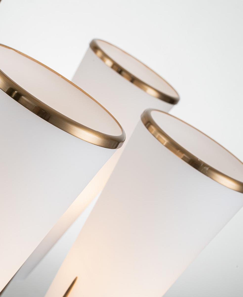 Techo Küçük Boy Cam Kollu Avize