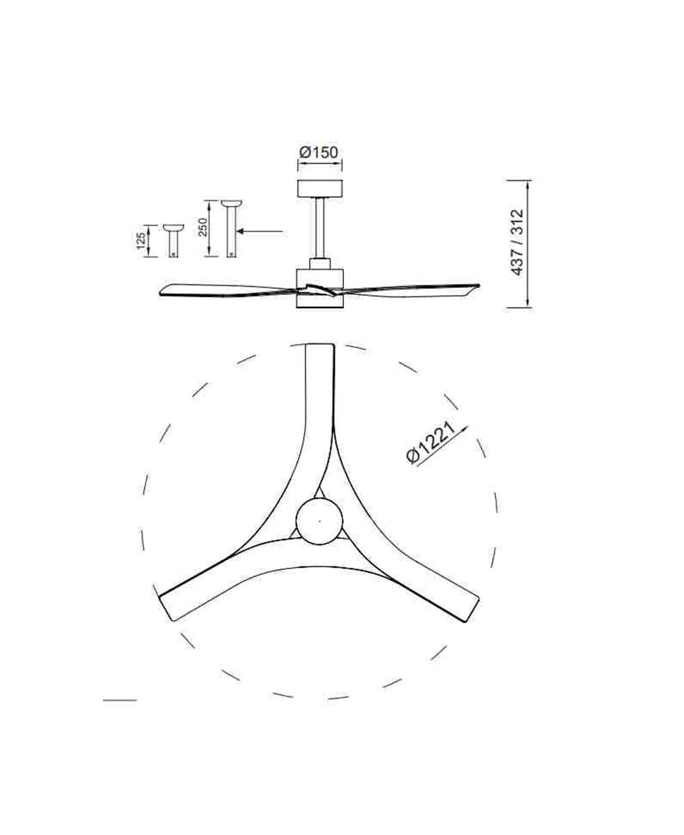 THAI AHŞAP VANTİLATÖR