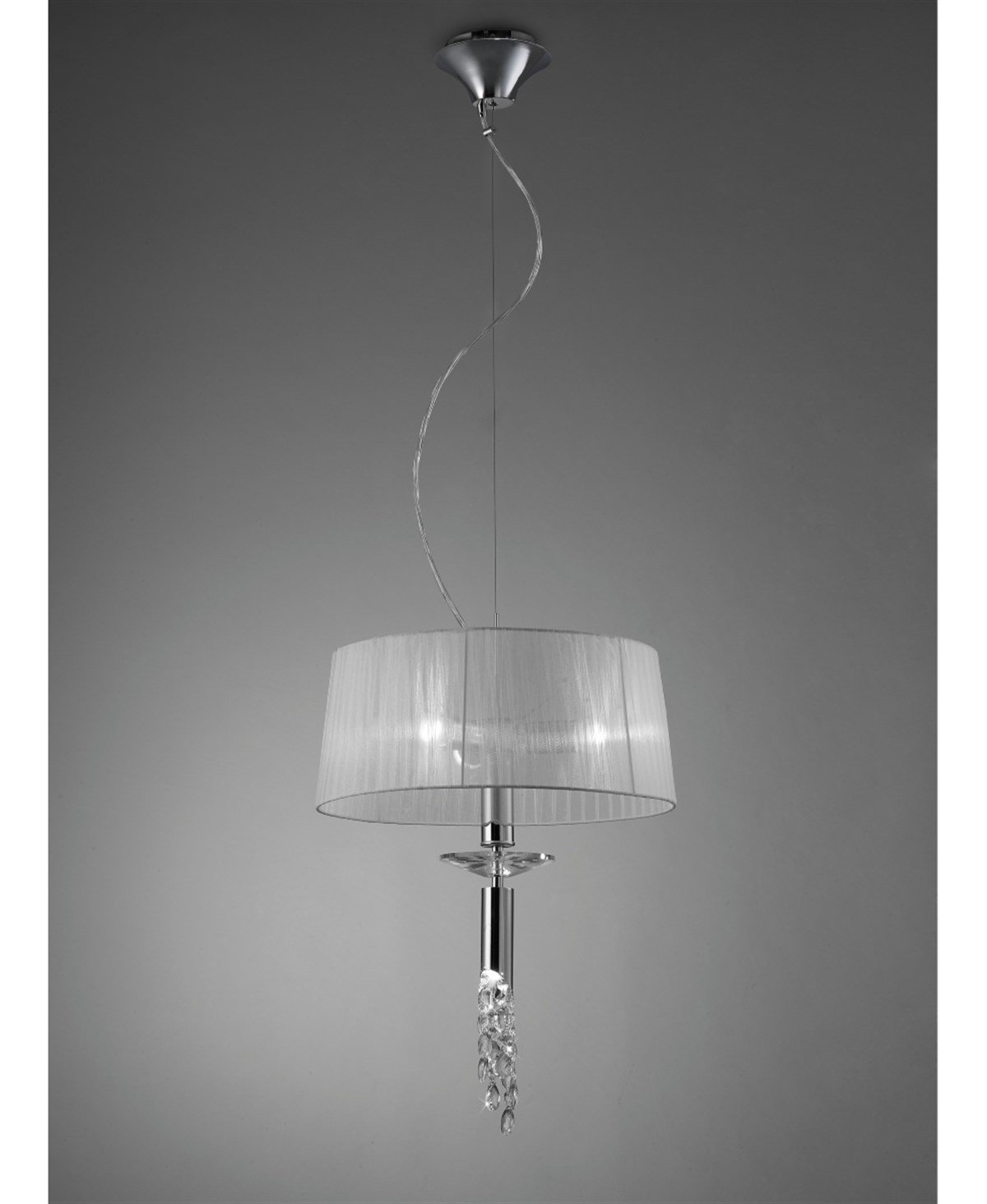 TIFFANY BÜYÜK TEKLİ KROM SARKIT