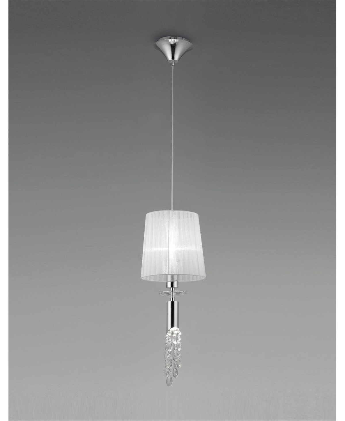 TIFFANY KÜÇÜK TEKLİ KROM SARKIT