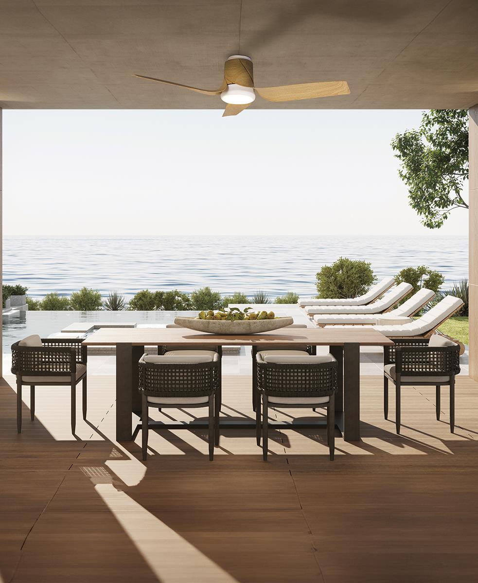 USHUAIA AHŞAP RENGİ VANTİLATÖR / FAN