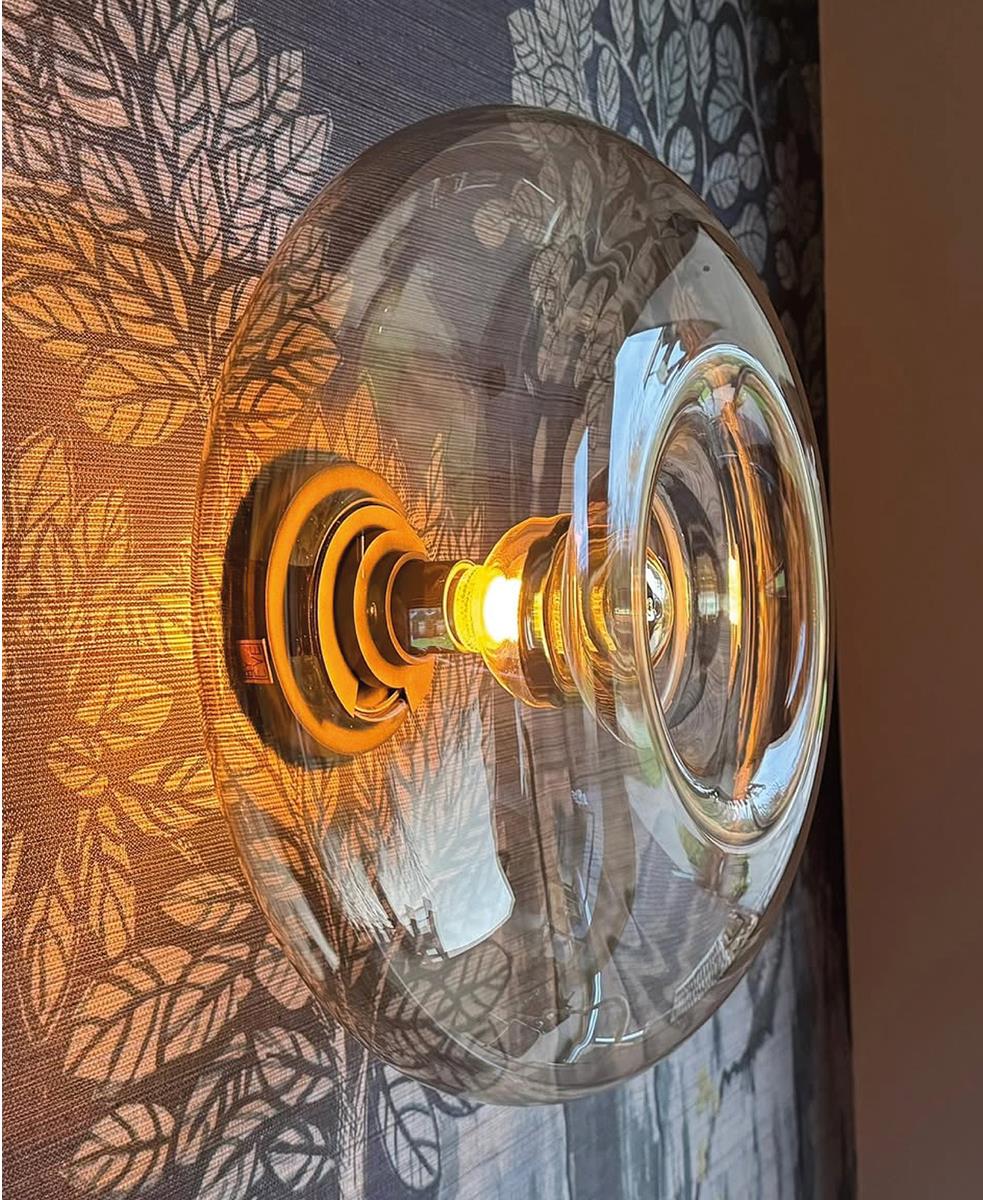 Zepp Büyük Boy Şampanya Aplik-Plafonyer