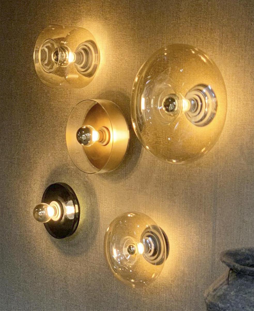 Zepp Küçük Boy Füme Aplik-Plafonyer