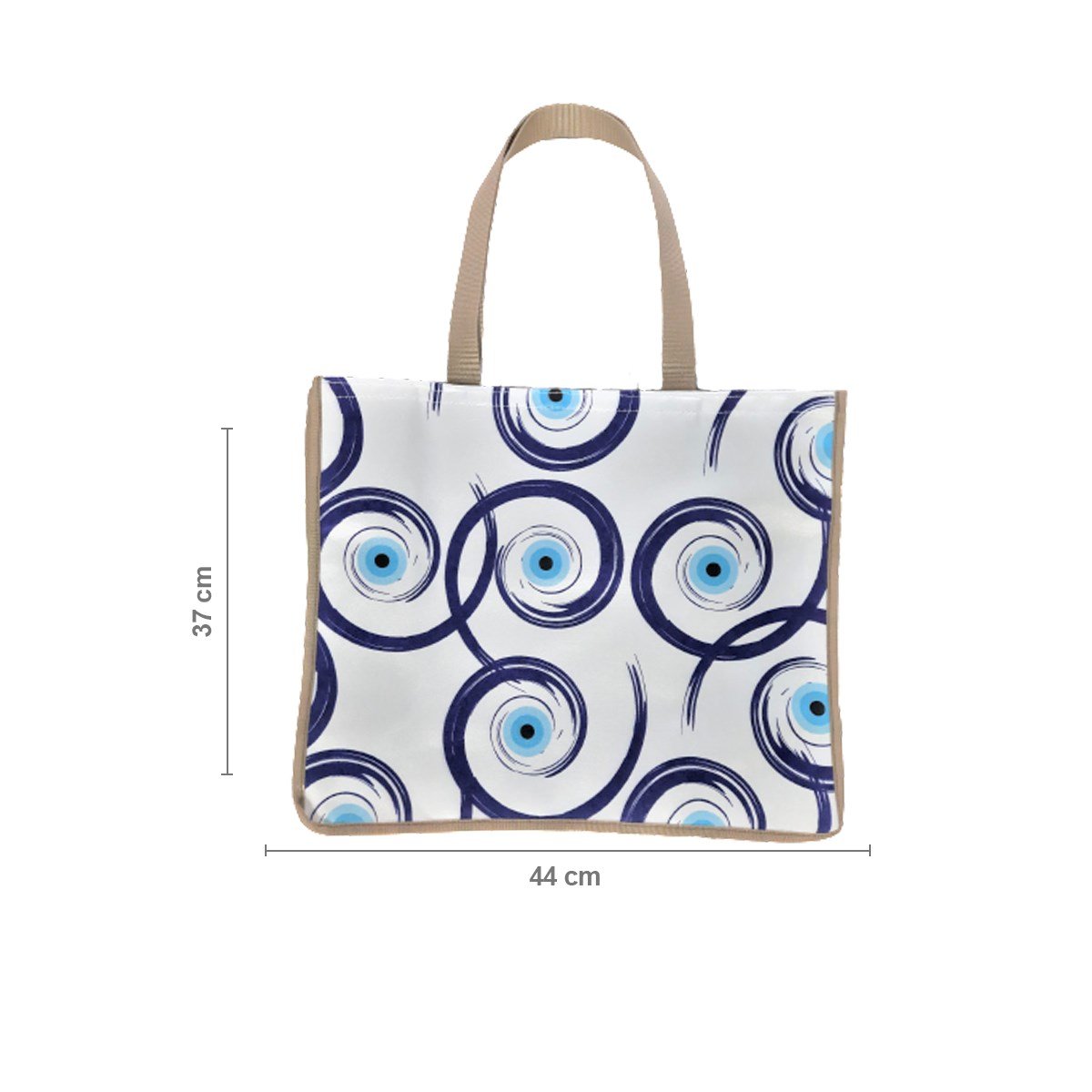 44x37 Evil Eye Pattern (Model Option) Bag