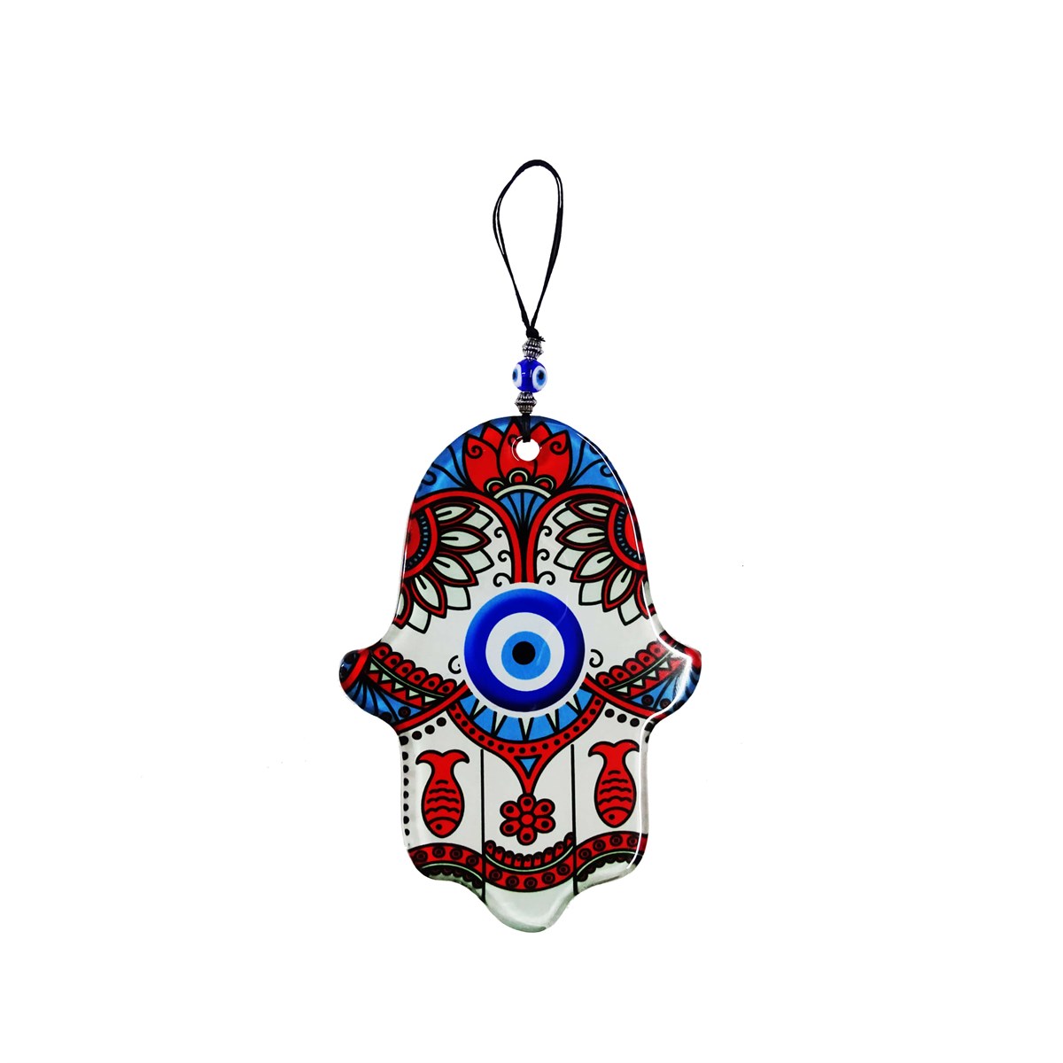 Printed Hand Fusion Glass Wall Ornament