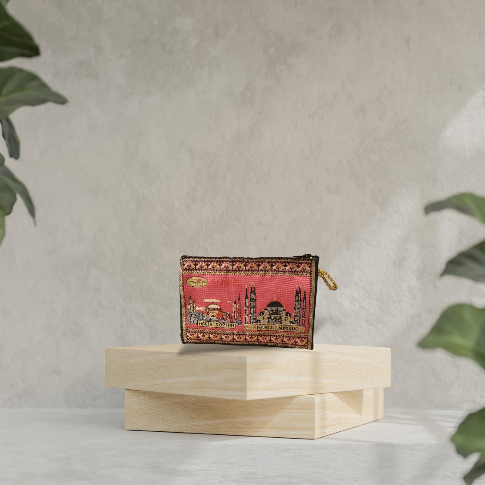 Farklı Desenlerde Dokuma Cüzdan (25'li)