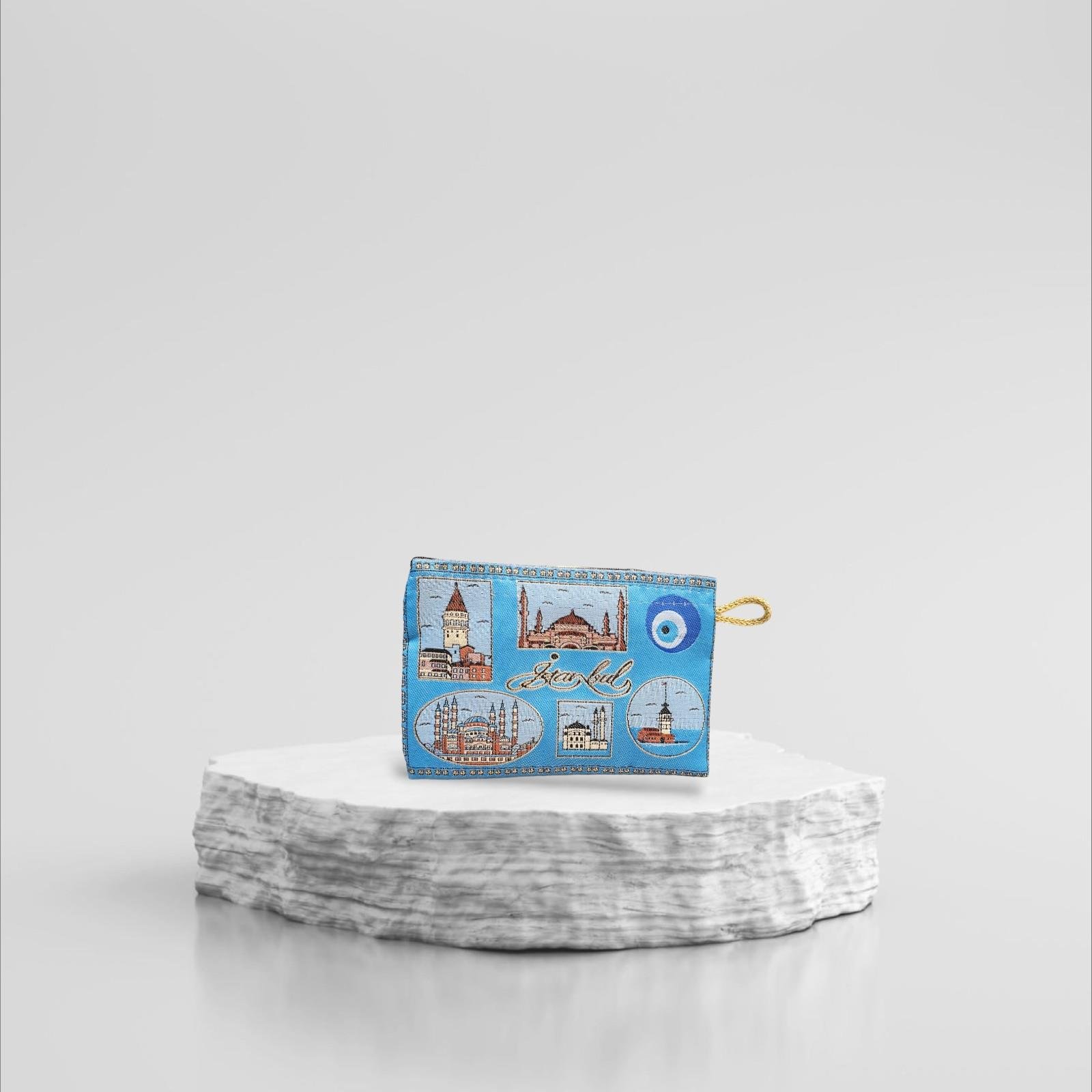 Farklı Desenlerde Dokuma Cüzdan (25'li)