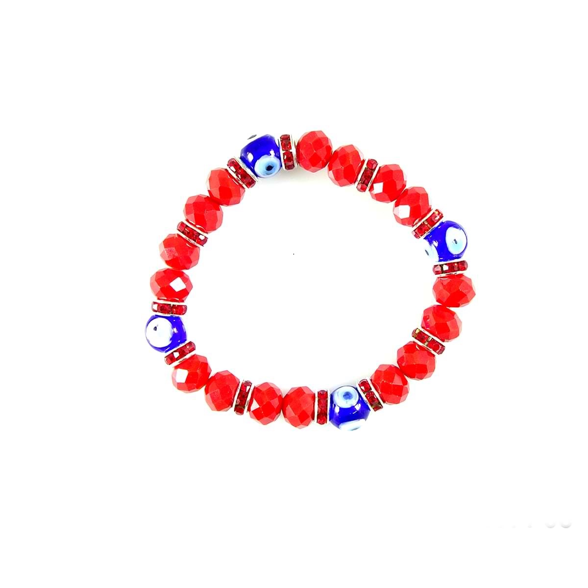 Crystal Bracelet With Washers