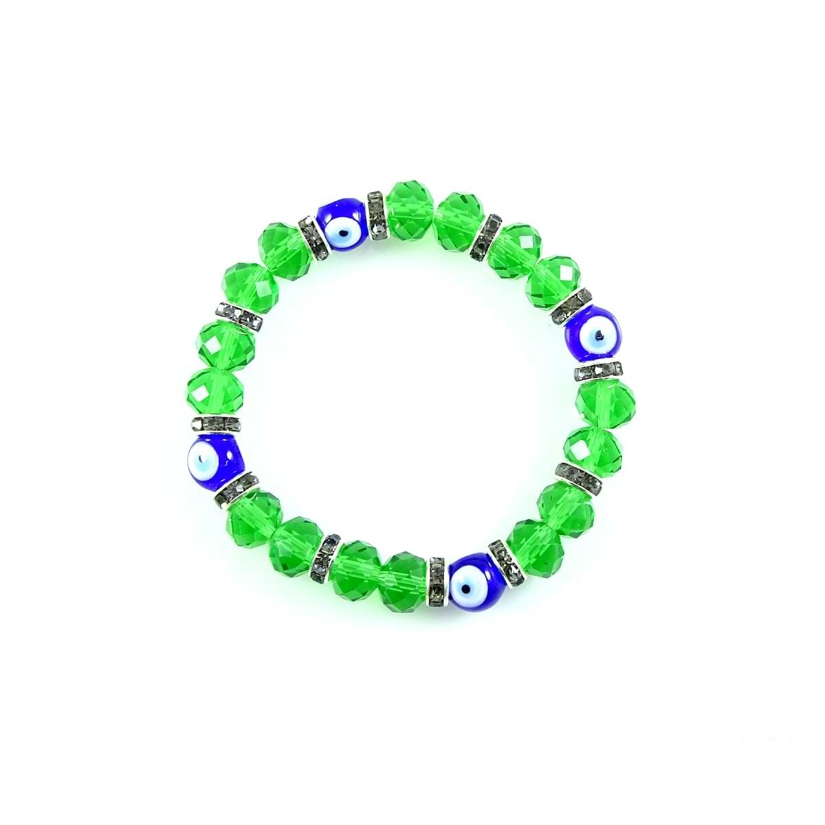 Crystal Bracelet With Washers