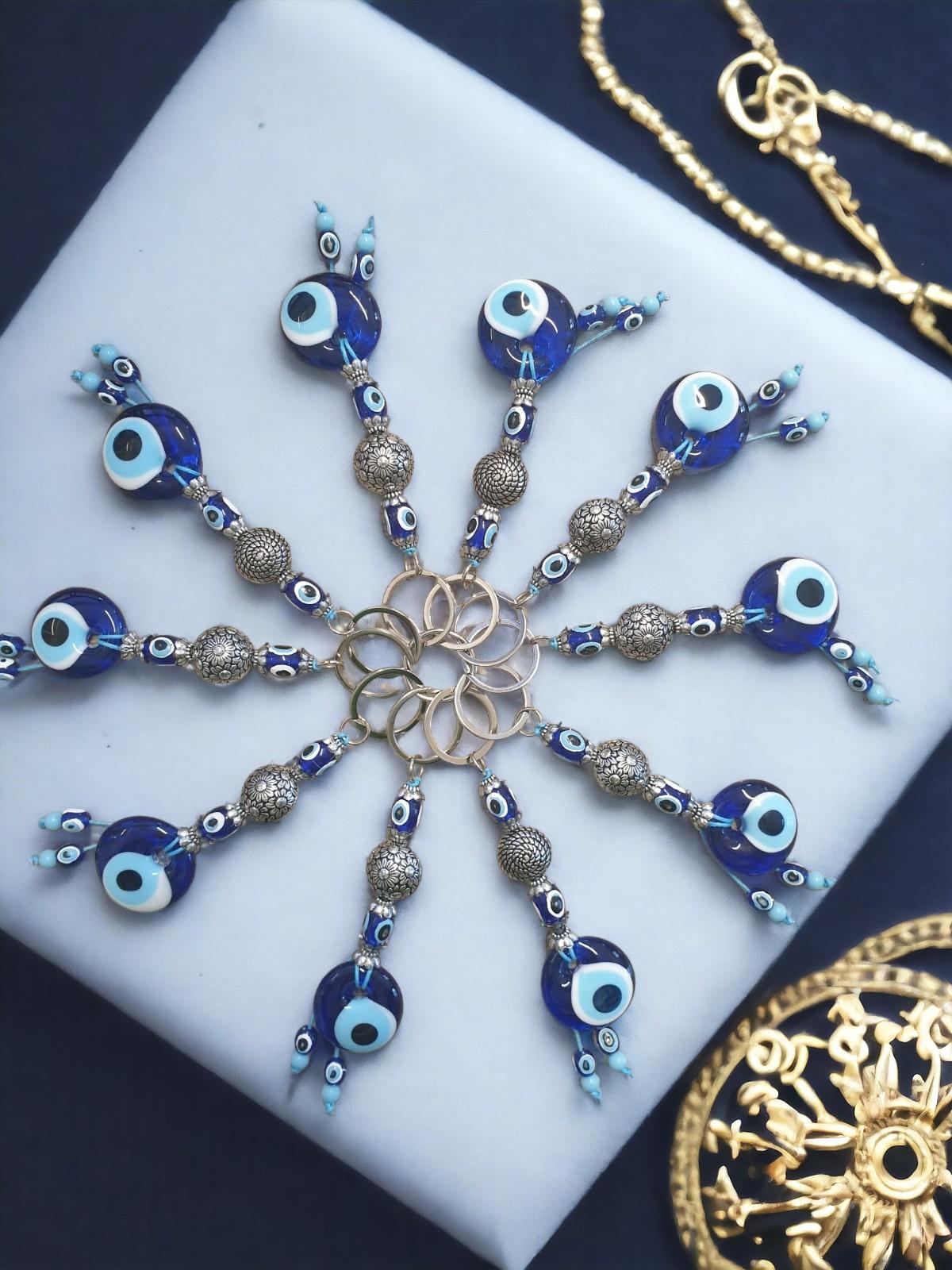 Metal Nazar Anahtarlık