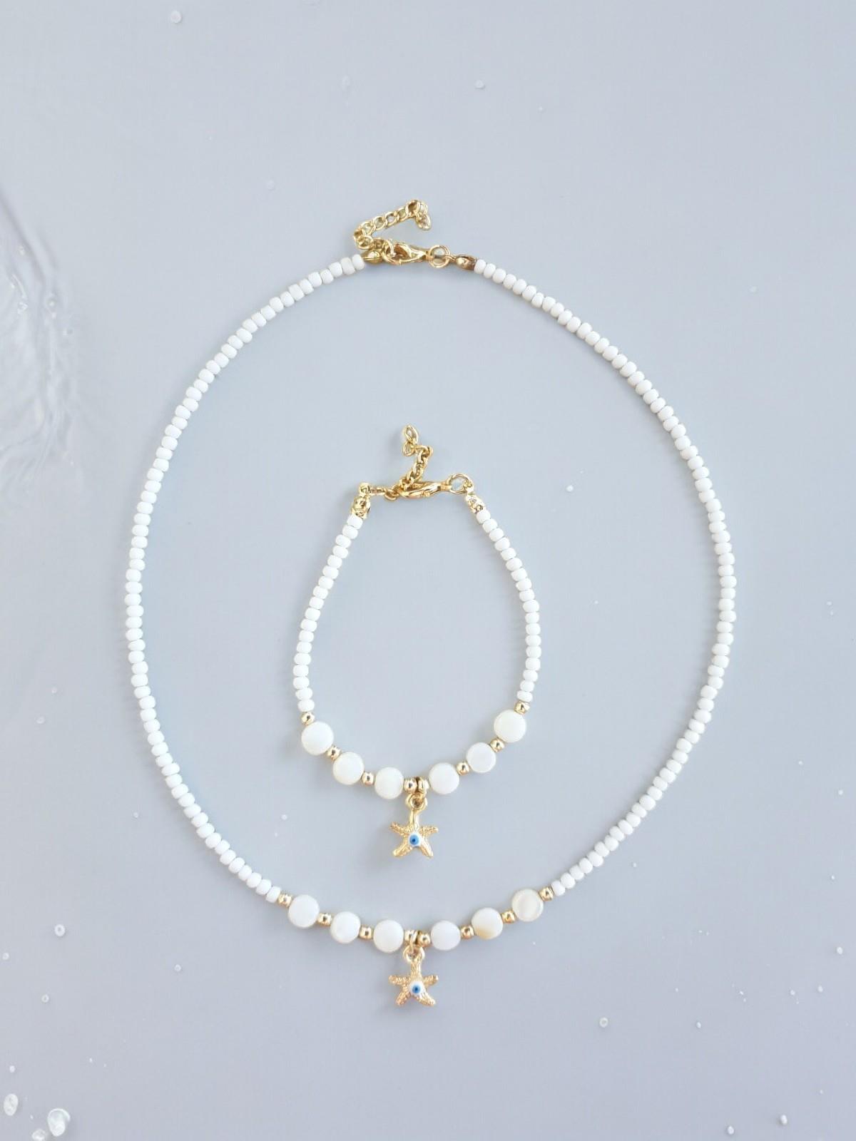 Nazarlık Bileklik Kolye Takım